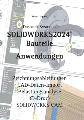 Book cover for SOLIDWORKS 2024 Bauteile