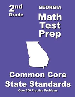 Book cover for Georiga 2nd Grade Math Test Prep