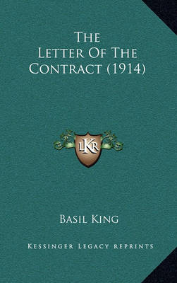 Book cover for The Letter of the Contract (1914)