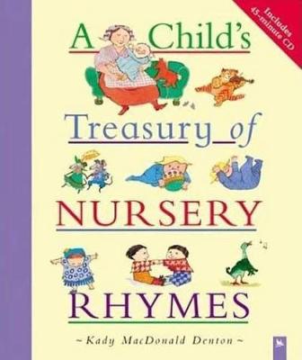 Book cover for A Child's Treasury of Nursery Rhymes