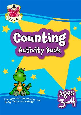 Book cover for Counting Activity Book for Ages 3-4 (Preschool)