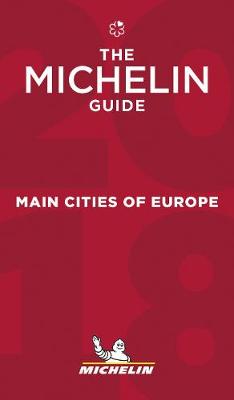 Book cover for Main cities of Europe 2018 - The Michelin Guide