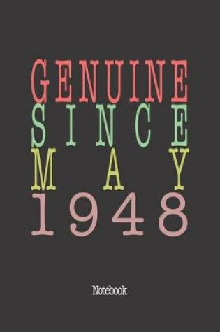 Cover of Genuine Since May 1948