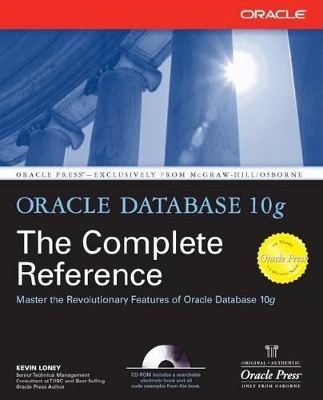 Book cover for Oracle Database 10g the Complete Reference