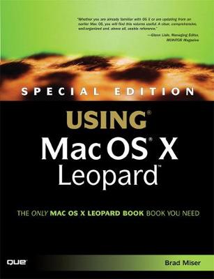 Book cover for Special Edition Using Mac OS X Leopard