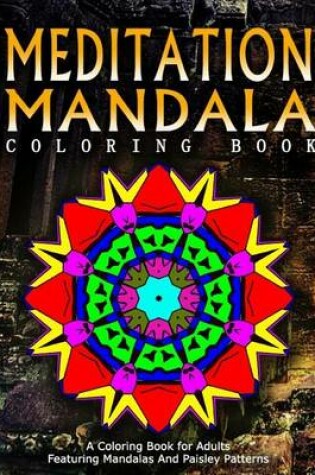 Cover of MEDITATION MANDALA COLORING BOOK - Vol.16