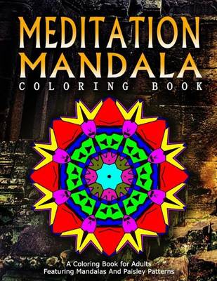 Book cover for MEDITATION MANDALA COLORING BOOK - Vol.16