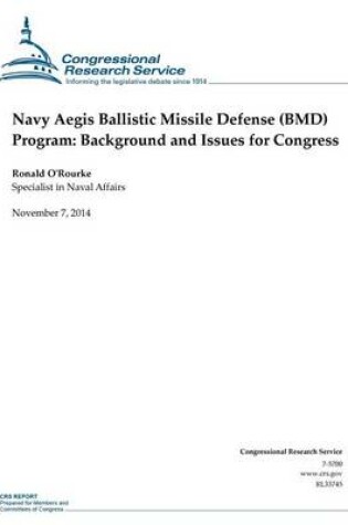 Cover of Navy Aegis Ballistic Missile Defense (BMD) Program