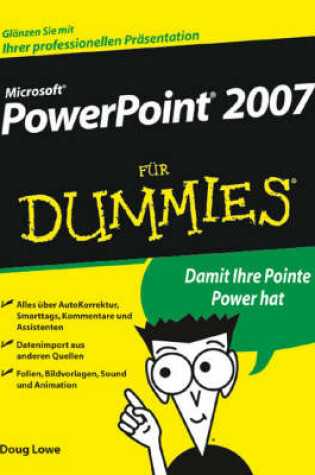 Cover of PowerPoint 2007 Fur Dummies