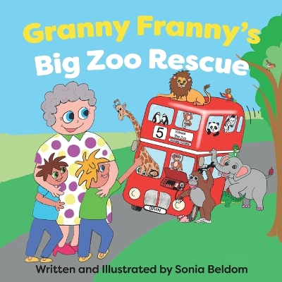Book cover for Granny Franny's Big Zoo Rescue