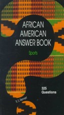 Cover of Sports (Afr Amer Answer Book)(Oop)