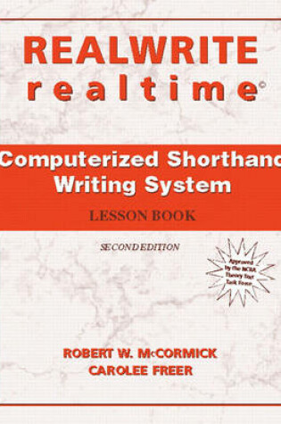 Cover of REALWRITE/realtime Computerized Shorthand Writing