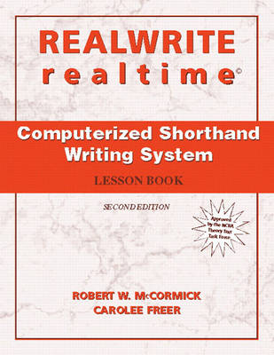 Book cover for REALWRITE/realtime Computerized Shorthand Writing