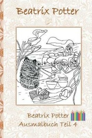 Cover of Beatrix Potter Ausmalbuch Teil 4 ( Peter Hase )