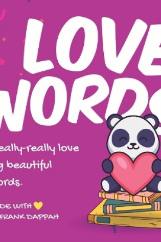 Cover of I love words