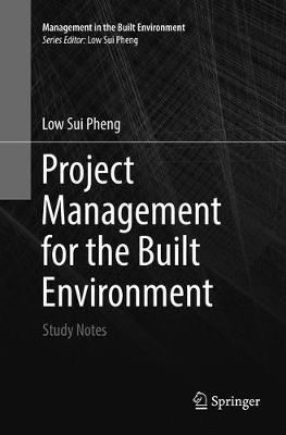 Book cover for Project Management for the Built Environment