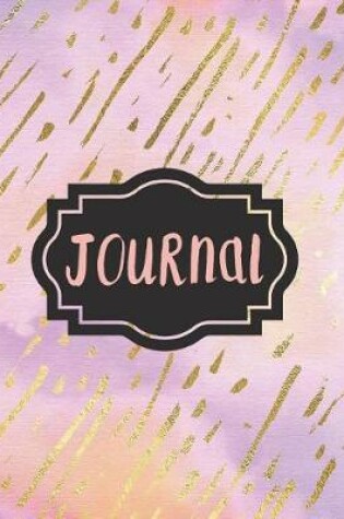 Cover of Pink and Gold Journal