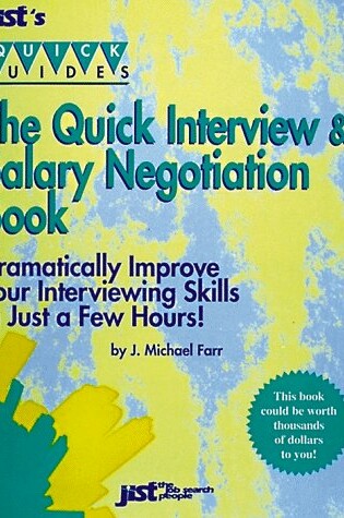 Cover of Quick Interview and Salary Negotiation Book