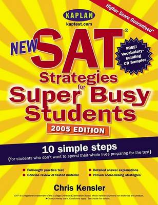 Cover of New SAT Strategies for Super Busy Students