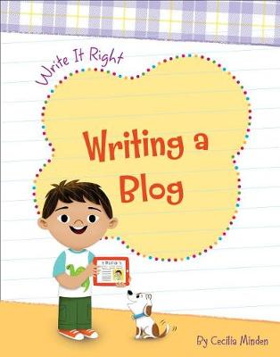 Book cover for Writing a Blog