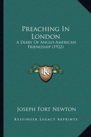 Cover of Preaching in London Preaching in London