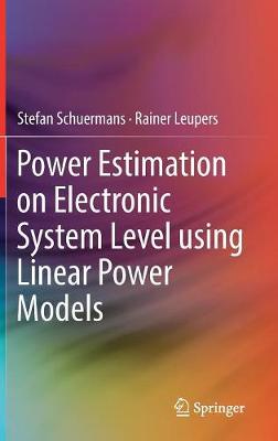 Book cover for Power Estimation on Electronic System Level using Linear Power Models