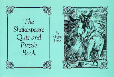 Book cover for Shakespeare Quiz and Puzzle Book