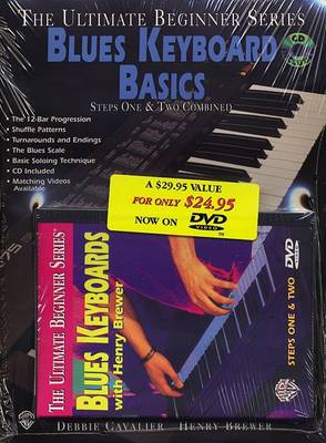 Book cover for Ultimate Beginner Blues Keyboard Basics Mega Pak