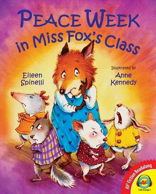 Book cover for Peace Week in Miss Fox's Class, with Code