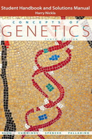 Cover of Student Handbook and Solutions Manual for Concepts of Genetics