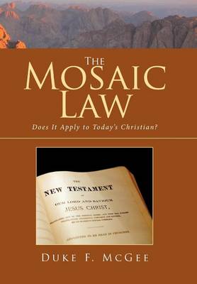 Book cover for The Mosaic Law