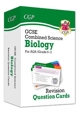 Book cover for GCSE Combined Science: Biology AQA Revision Question Cards