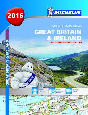 Cover of Great Britain and Ireland 2016 Main Roads Atlas