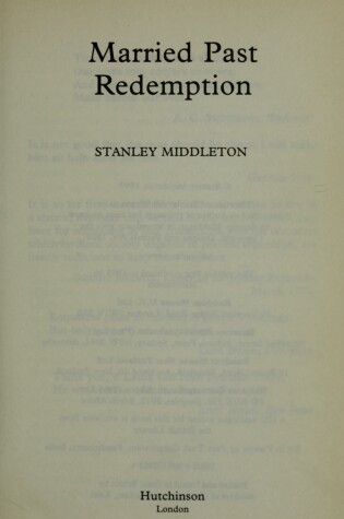 Cover of Married Past Redemption