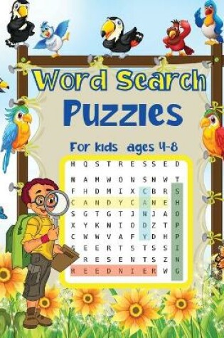 Cover of Word Search for Kids 4-8