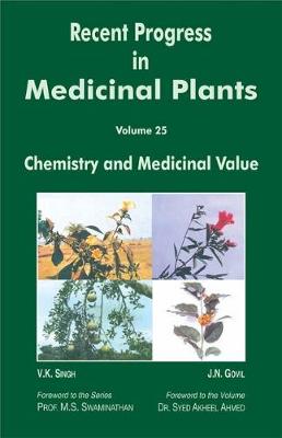 Book cover for Recent Progress in Medicinal Plants (Chemistry and Medicinal Value)