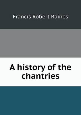 Book cover for A history of the chantries