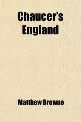 Book cover for Chaucer's England