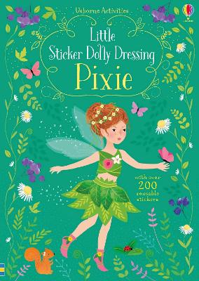 Book cover for Little Sticker Dolly Dressing Pixie