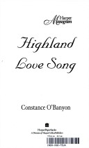Book cover for Highland Love Song O'Banyon, Constance