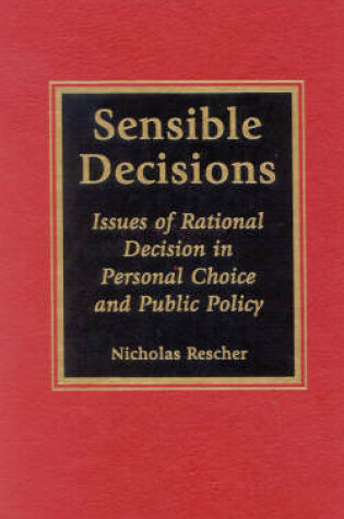 Cover of Sensible Decisions