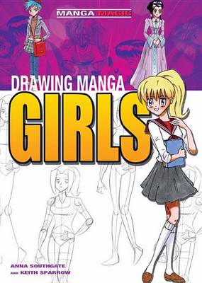 Book cover for Drawing Manga Girls