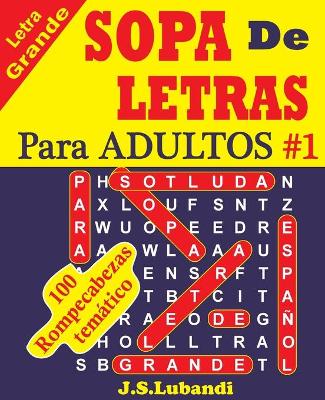 Book cover for SOPA De LETRAS Para ADULTOS