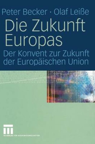 Cover of Die Zukunft Europas