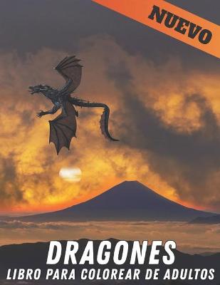 Book cover for Libro para Colorear de Adultos Dragones