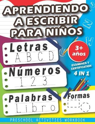 Book cover for Aprendiendo A Escribir Para Niños