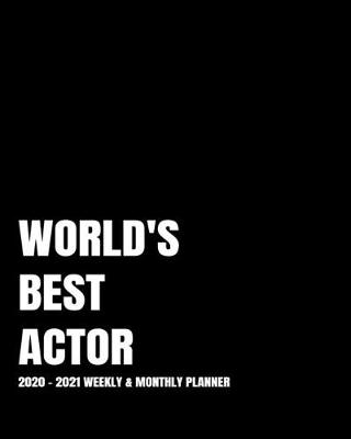 Book cover for World's Best Actor Planner