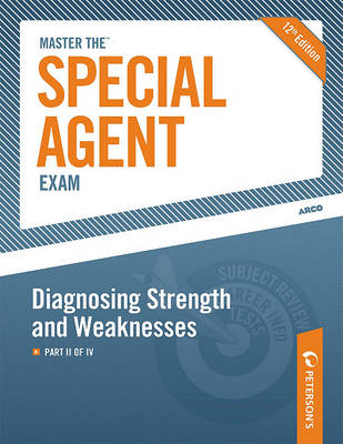 Book cover for Master the Special Agent Exam: Diagnosing Strength and Weaknesses