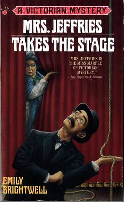 Book cover for Mrs. Jeffries Takes the Stage