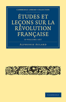 Book cover for Etudes et lecons sur la Revolution Francaise 8 Volume Set